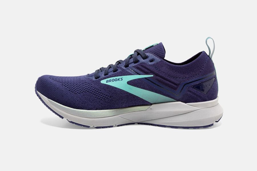 Brooks Ricochet 3 Road Running Shoes Womens - Purple/Turquoise - ZPYRN-0279